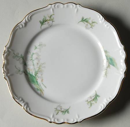 Lily of The Valley Bread & Butter Plate