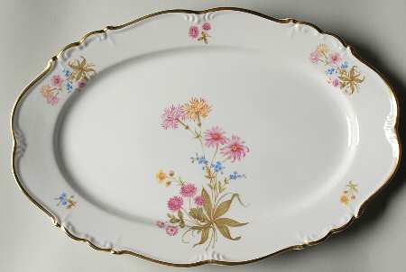 Lorraine 15" Oval Serving Platter