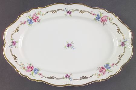 Luisa 13" Oval Serving Platter