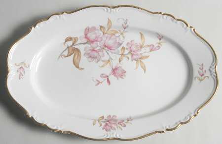 Magnolia 13" Oval Serving Platter