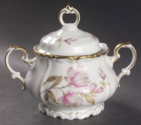 Magnolia Sugar Bowl & Lid