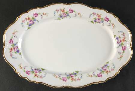 Margareta 13" Oval Serving Platter