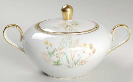 Mayflower Sugar Bowl & Lid