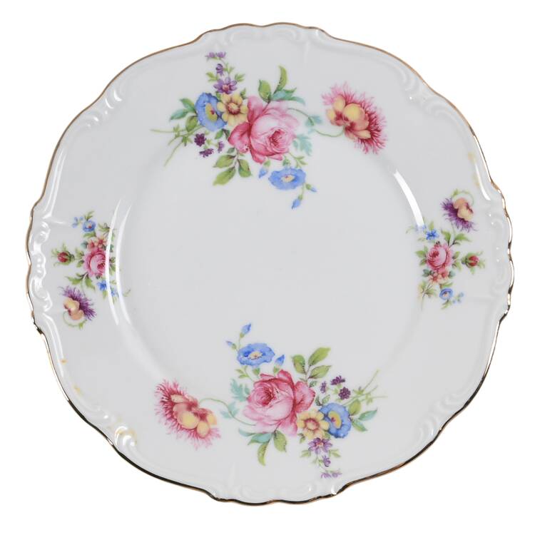 Meissen Floral Salad Plate