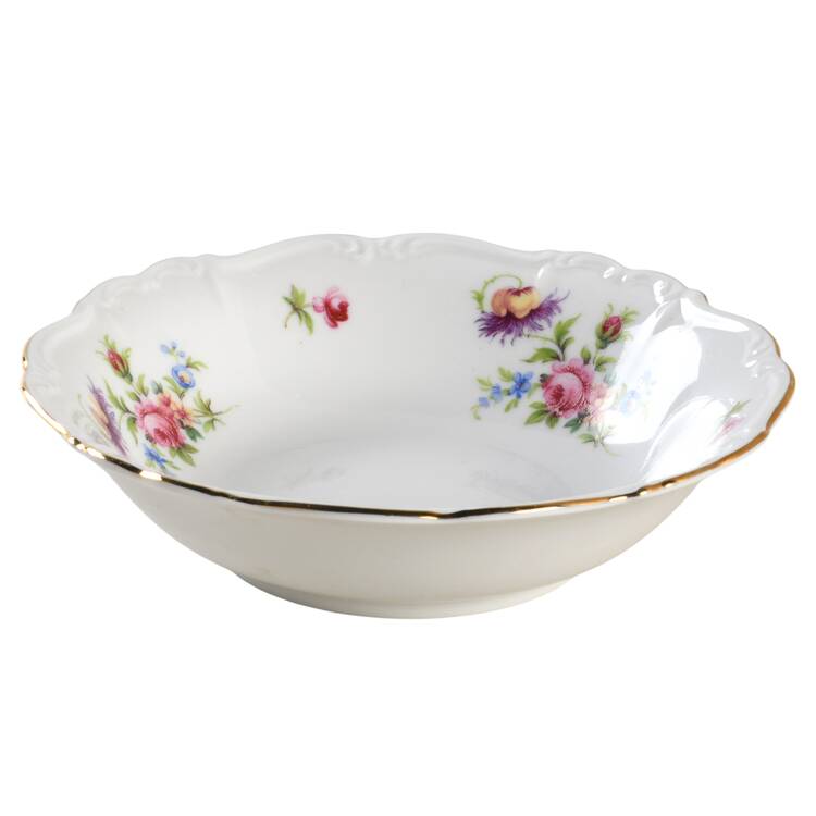 Meissen Floral Fruit/Dessert (Sauce) Bowl