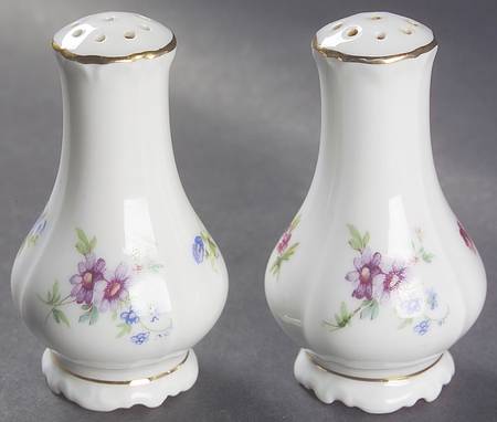 Meissen Floral Salt & Pepper Set