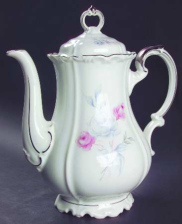 Monaco Rose Coffee Pot & Lid