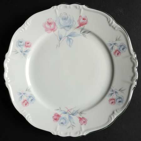Monaco Rose Salad Plate