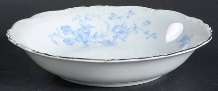 Ocean Blue Coupe Soup Bowl