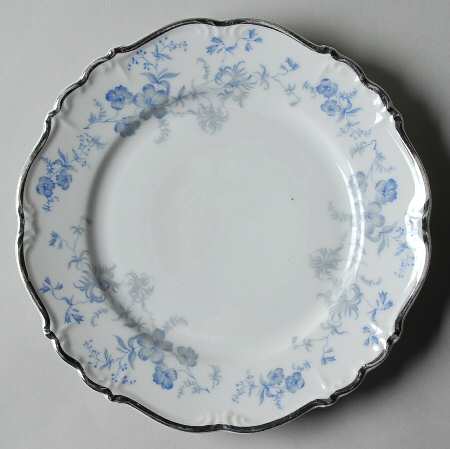 Ocean Blue Salad Plate