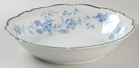Ocean Blue Coupe Soup Bowl
