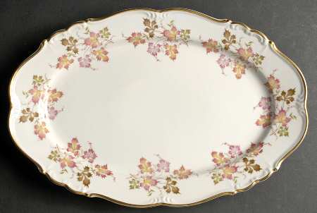 Ophelia 15" Oval Serving Platter