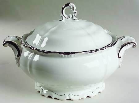 Platin Tasco Round Covered Vegetable