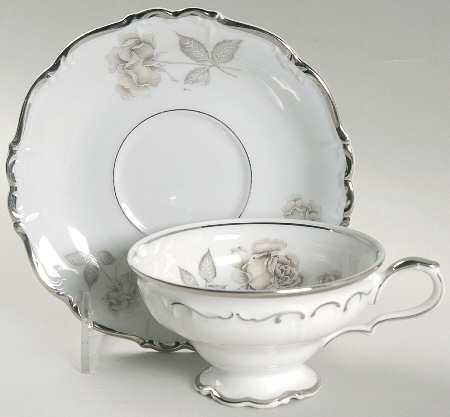 Primrose Footed Cup & Saucer Set