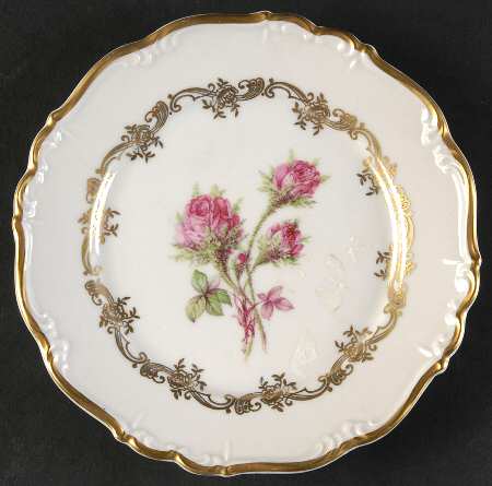 Princess Rose Bread & Butter Plate
