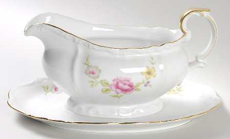 Regent Gravy Boat with Attached Underplate