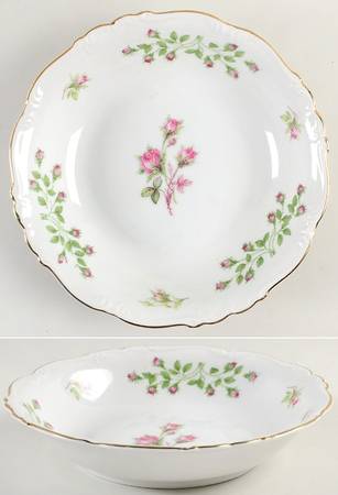Rosebud Coupe Soup Bowl