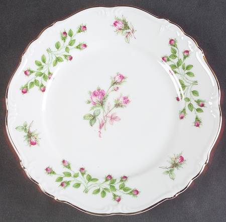 Rosebud Salad Plate