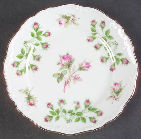 Rosebud Bread & Butter Plate