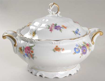 Rosetta Round Covered Vegetable