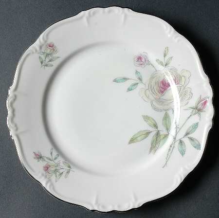 Roseville Salad Plate