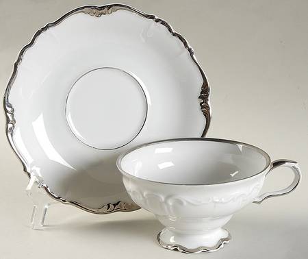 Sheridan Footed Cup & Saucer Set