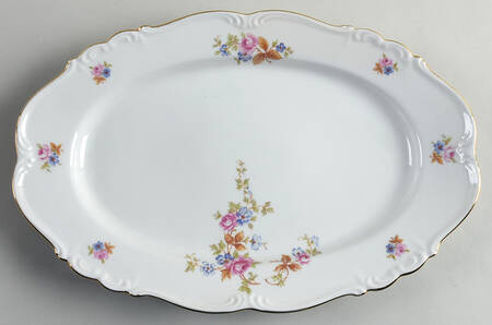 Silvia 13" Oval Serving Platter