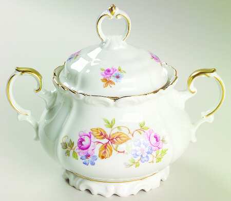 Silvia Sugar Bowl & Lid