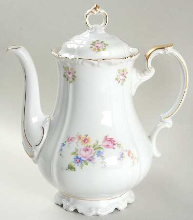 Spring Floral Coffee Pot & Lid