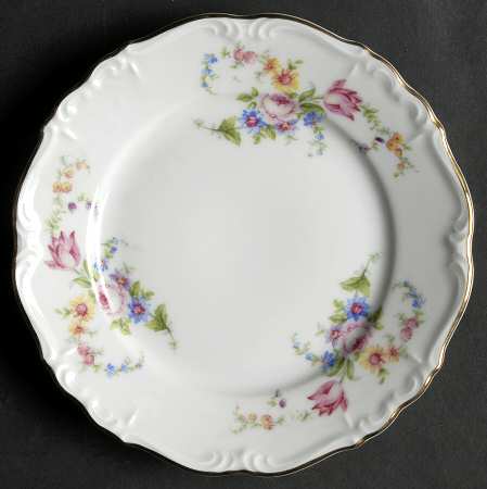 Spring Floral Bread & Butter Plate