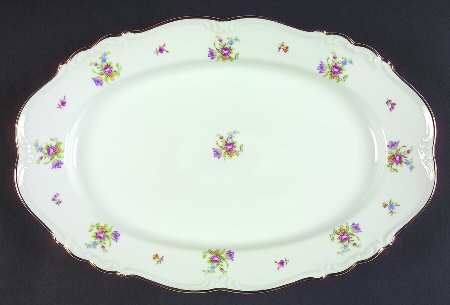 Springtime 13" Oval Serving Platter