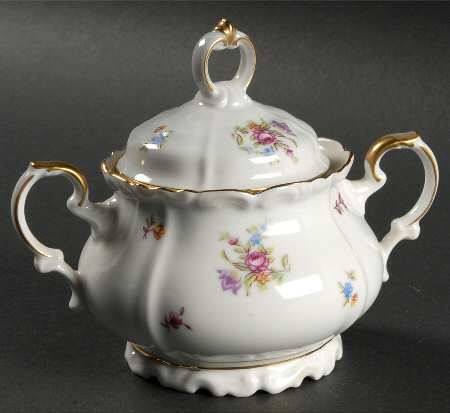 Springtime Sugar Bowl & Lid