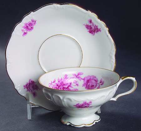 Strasbourg Footed Cup & Saucer Set