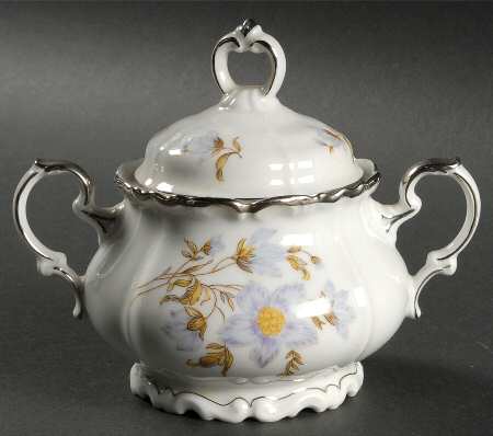 Sunset Sugar Bowl & Lid