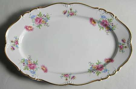 Susanne 15" Oval Serving Platter