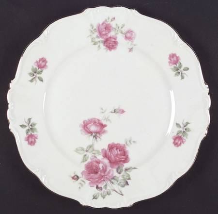 Three Roses Dinner Plate