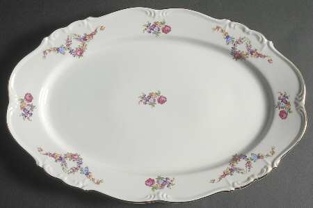 Victoria 15" Oval Serving Platter