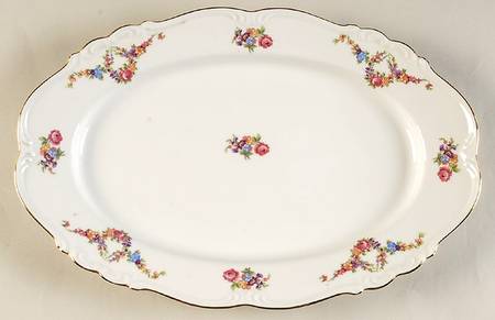 Victoria 13" Oval Serving Platter