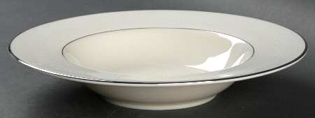 Bridal Veil Rim Soup Bowl