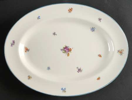 Lorraine 12" Oval Serving Platter