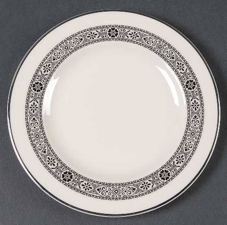 Midnight Lace Bread & Butter Plate