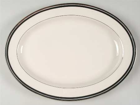 Solitaire 14" Oval Serving Platter