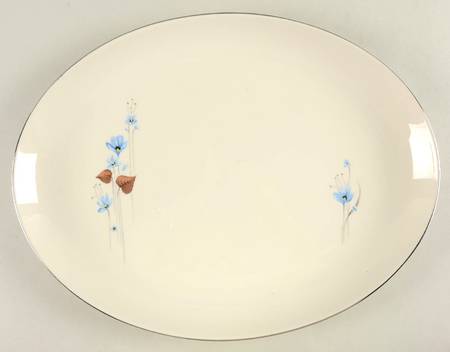 Wood Song 15" Oval Serving Platter