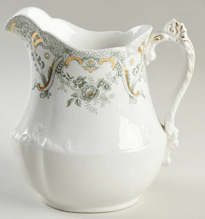 Keswick (Green, Gold Accent) 64 Oz Pitcher