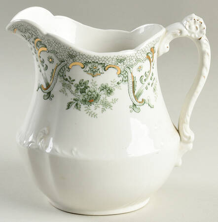 Keswick (Green, Gold Accent) 46 Oz Pitcher