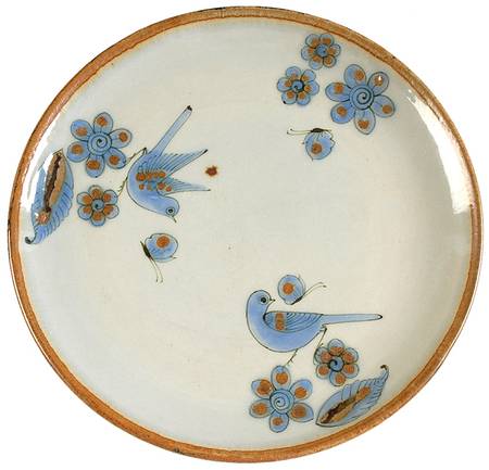 El Palomar Blue 11" Chop Plate (Round Platter)