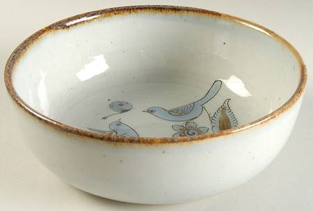 El Palomar Blue 9" Salad Serving Bowl