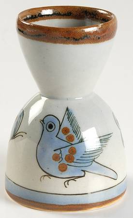 El Palomar Blue Double Egg Cup