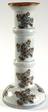 El Palomar Blue 11" Candlestick
