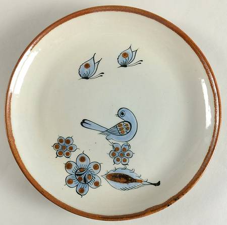 El Palomar Blue Dinner Plate